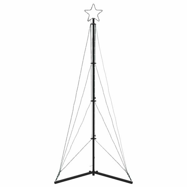 LED julgran 363 LEDs varmvit 182 cm