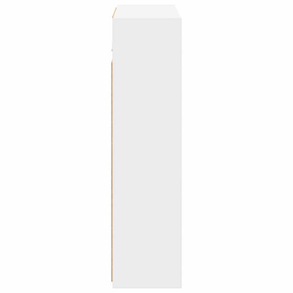 Badrumsspegelskåp Vit 63,5 x 16 x 62,5 cm Konstruerat trä
