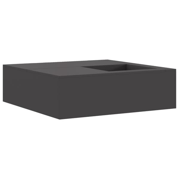 Eldstad Svart 100 x 100 x 30 cm Stål