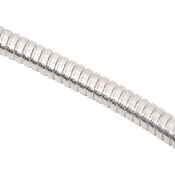 Slang med sprutmunstycke silver 0,6" 7,5 m rostfritt stål
