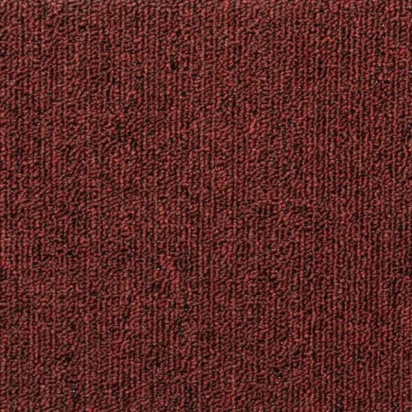 Trappmattor 30 st 65x21x4 cm bordeaux rektangulär kant
