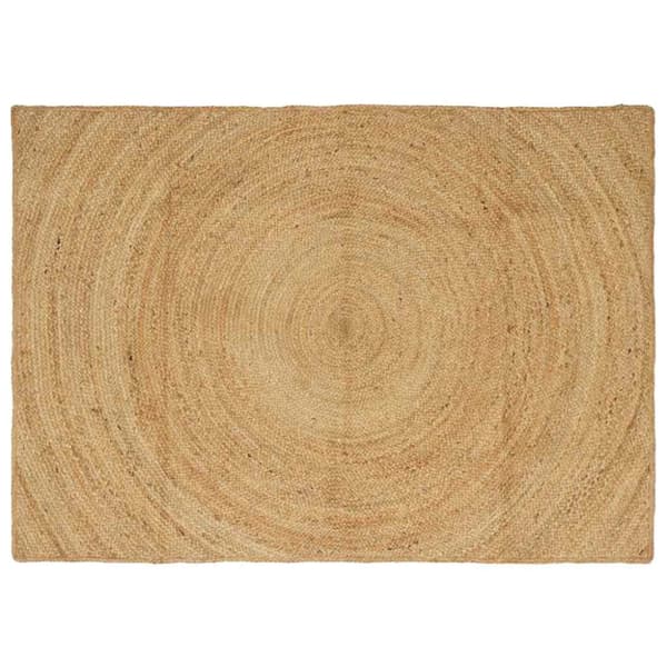 Områdesmattor Rektangulär Brun 120 x 170 cm Jute