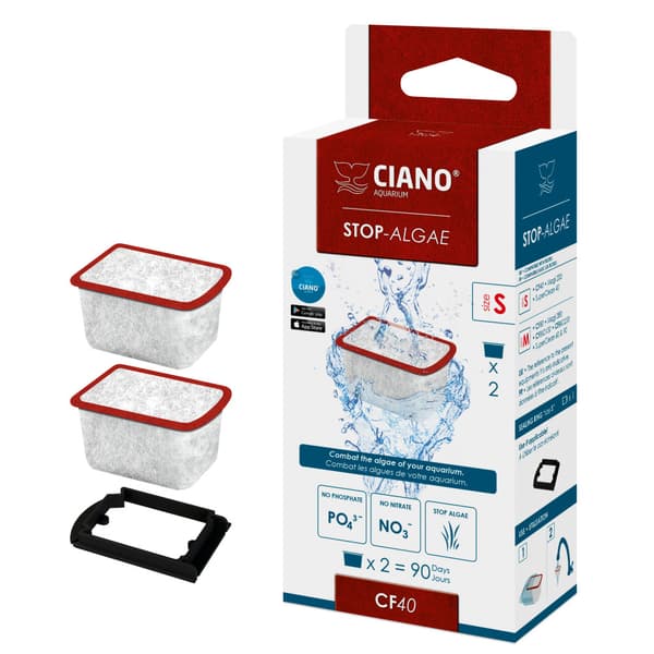 Stop Algae Small Ciano 2-pack