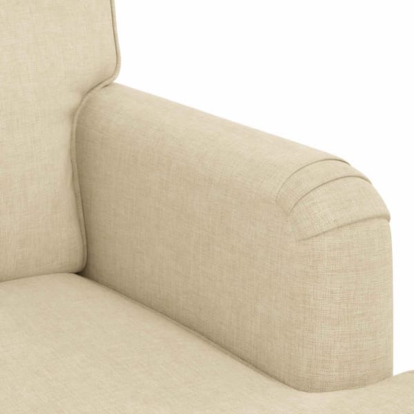 Soffa Kräm 144 x 80 x 85 cm tyg