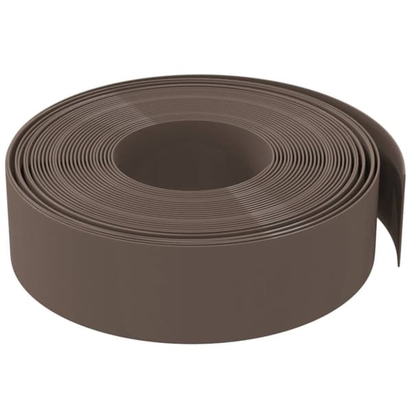 Rabattkant brun 10 m 15 cm polyeten