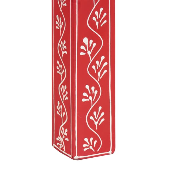 Fyrkantigt bord 3 pcs Flerfärgsdesign