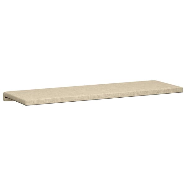 Bänk kudde Tyg Gräddvit Djup 35 cm