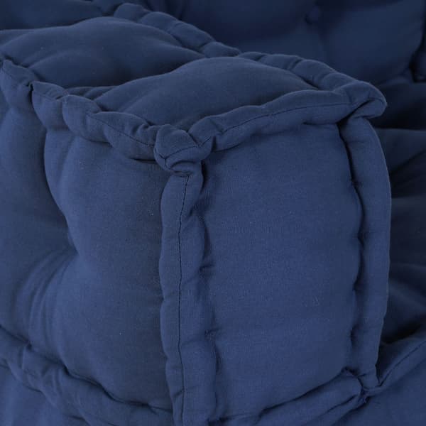 Modulsofa enhet 3 pcs Indigo 140 x 70 x 36 cm Tyg