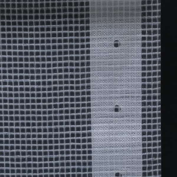 Leno presenning 2 st 260 g/m² 3x15 m vit