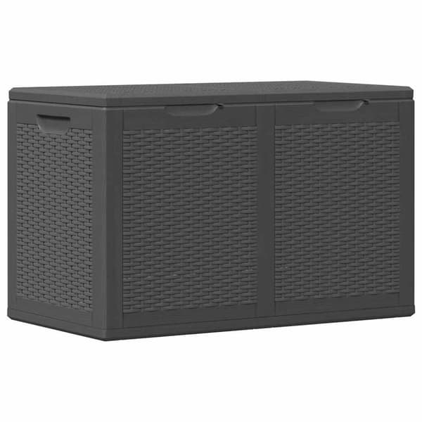 Dynbox 180 liter svart PP-rotting