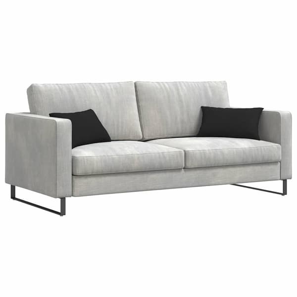 Sofakuddar 2 pcs Svart 50 x 30 cm tyg