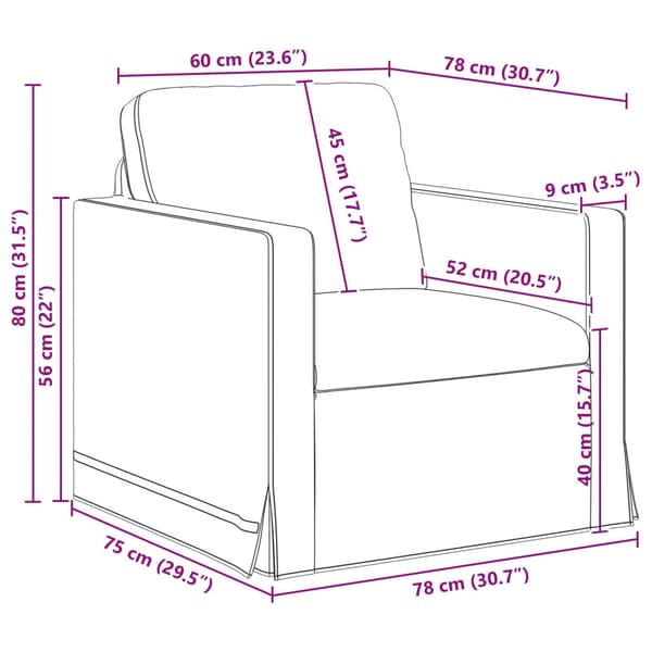 Soffset 2 pcs Ljusgrå 158 x 78 x 80 cm Sammet