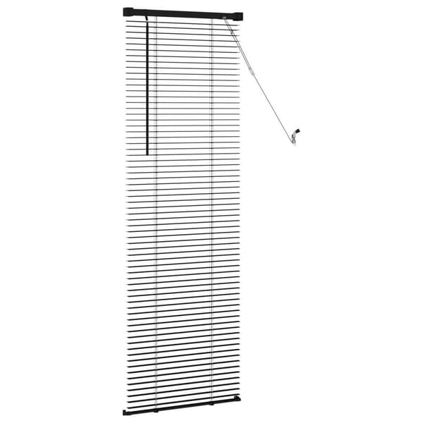 Persienn Svart 150 x 50 cm PVC