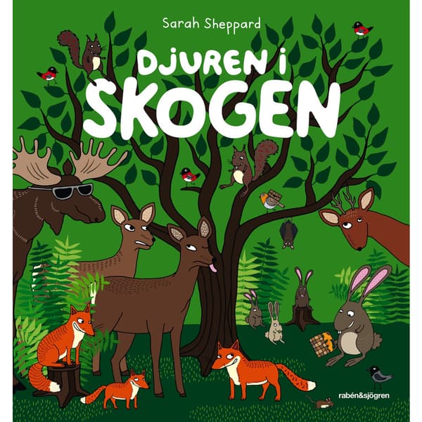 Djuren i skogen (bok, kartonnage)