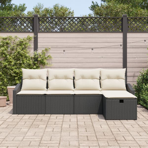 Soffset med kudde 6 pcs konstrotting