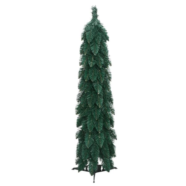 Belyst plastgran med 45 LEDs 90 cm
