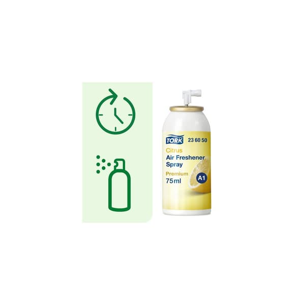 Luktförbättrare TORK A1 CitronSpray 75ml