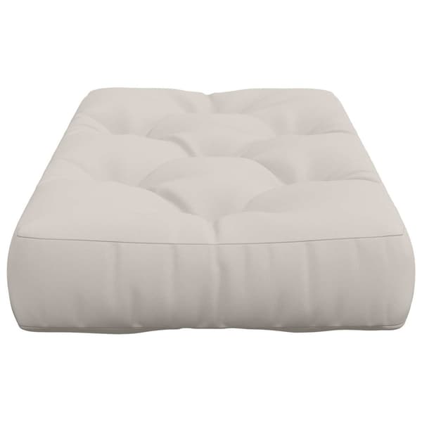 Pallkudd VIANEN 100% Polyester Vit 120 x 40 x 12 cm