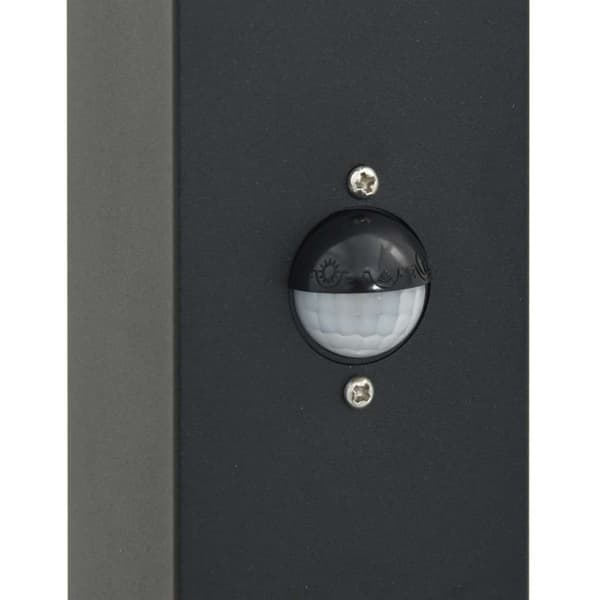 Pollare med sensor 110 cm svart IP44