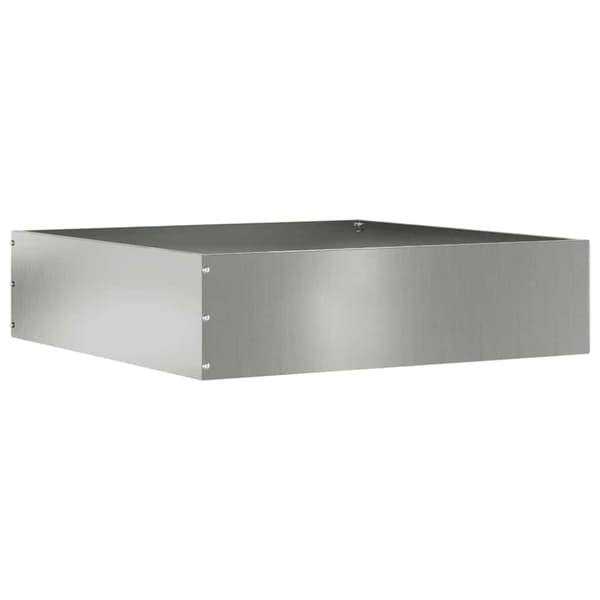 Kant för gräsmatta 6 pcs Silver 50 x 50 x 13 cm
