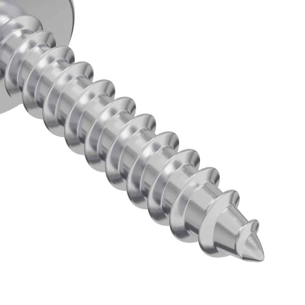 Träskruvar 10976 pcs Silver Stål