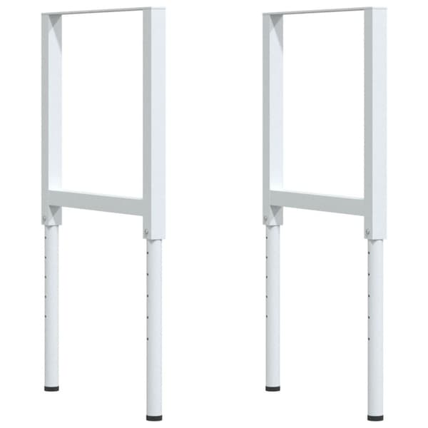 Arbetsbänk 100x60x(73-99,5) cm massiv ek rektangulär