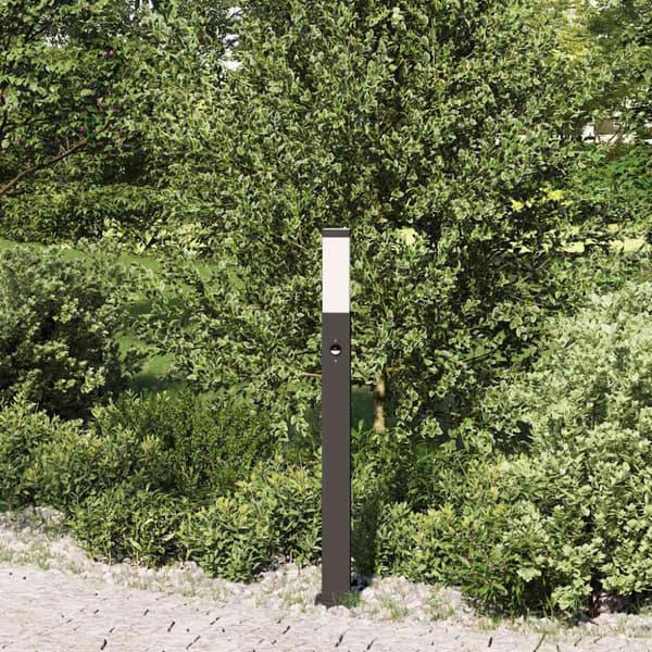 Pollare med sensor 80 cm svart IP44