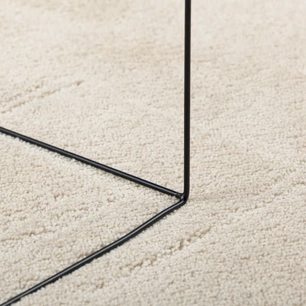 Matta HUARTE Beige 80 x 150 cm Polyester