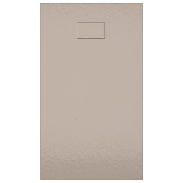 Duschkar SMC brun 120x70 cm