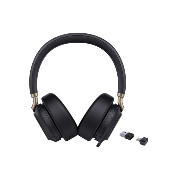 Yealink BH76 Plus - headset - USB-A via Bluetooth-adapter, USB-C via Bluetooth-adapter