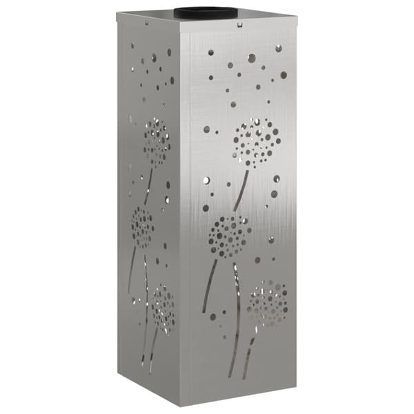 Solar LED Stig Ljus 2 pcs Silver Rostfritt stål
