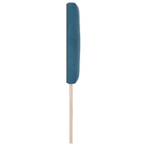 Huvudgavel Mörkblå 80 cm Sammet