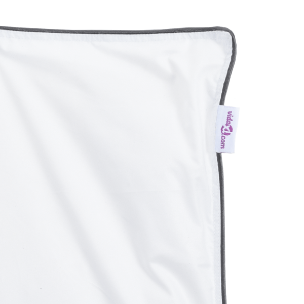 Vinter Täcke med kudde 2 pcs Vit Dunfjäder