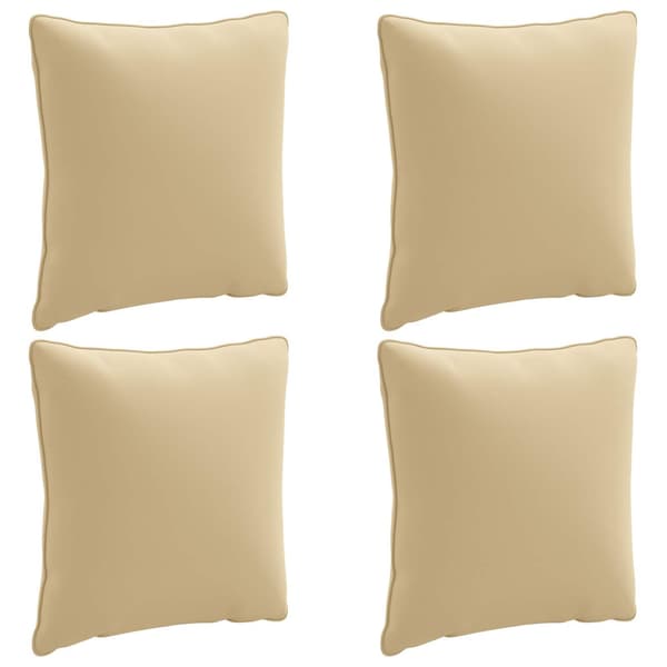 4-delad ryggkudde PUTTEN 4 st 100% Polyester Beige