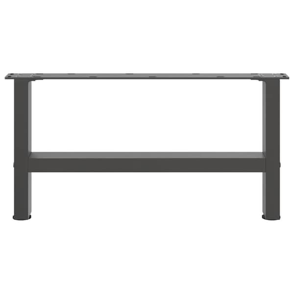 Soffbordsben antracit 2 st 60x(30-31) cm stål