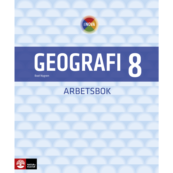SOL NOVA Geografi 8 Arbetsbok (häftad)