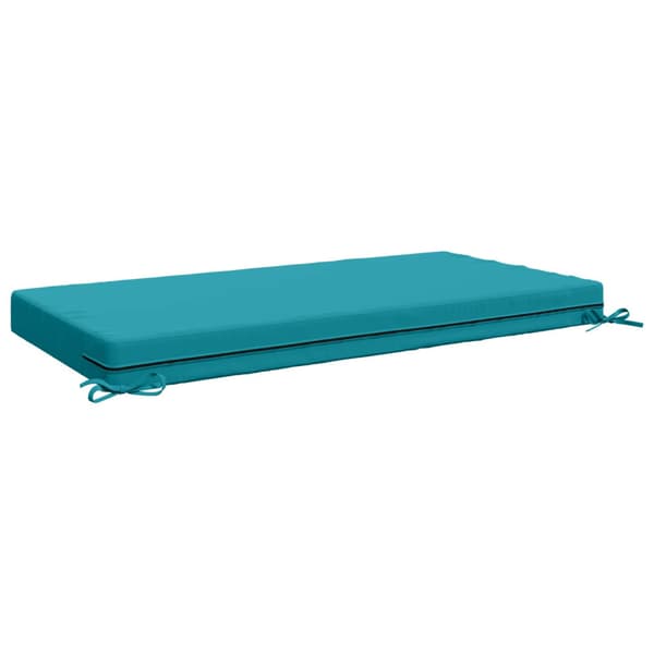 Sittkudde SOEST 100% Polyester Turkos 120 x 60 x 10 cm