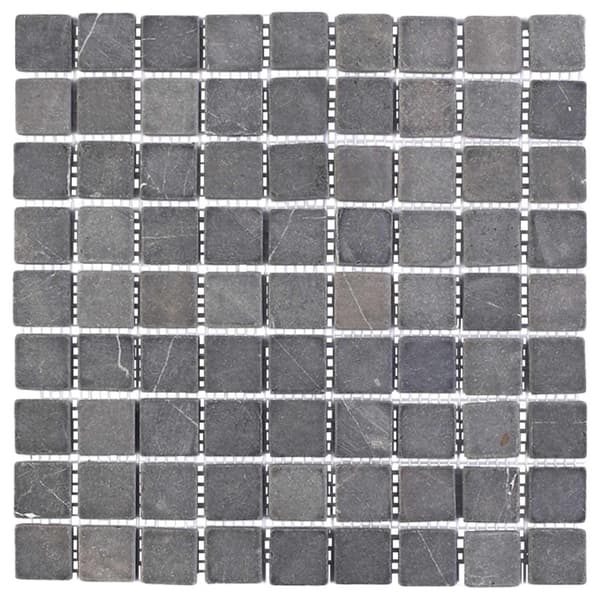 Mosaikplattor Grå 30 x 30 cm Marmor