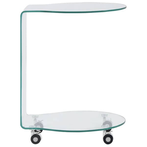 Soffbord 45x40x58 cm härdat glas