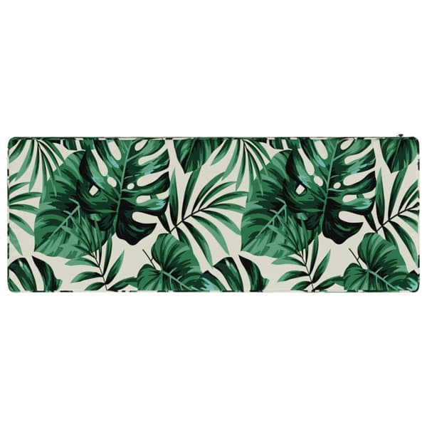 2-delade Bänk Kuddar VUGHT 2 st 100% Polyester Bladmönster