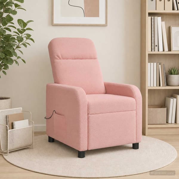Massagefåtölj Rosa Bouclé