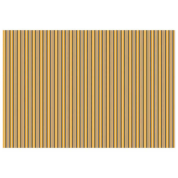 Markisväv Orange och Svart 600 × 350 cm Polyester