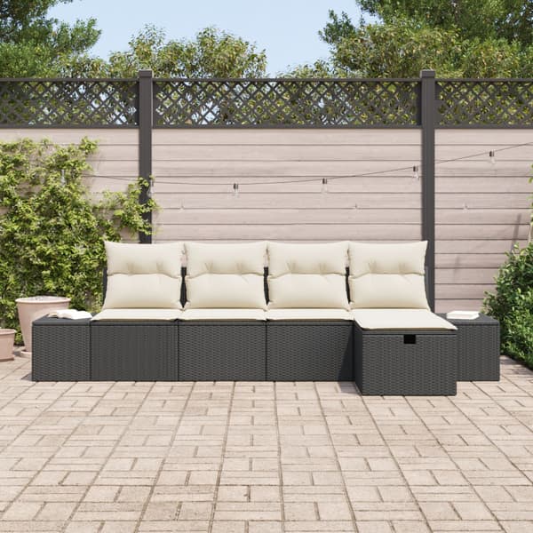 Soffset med kudde 5 pcs konstrotting