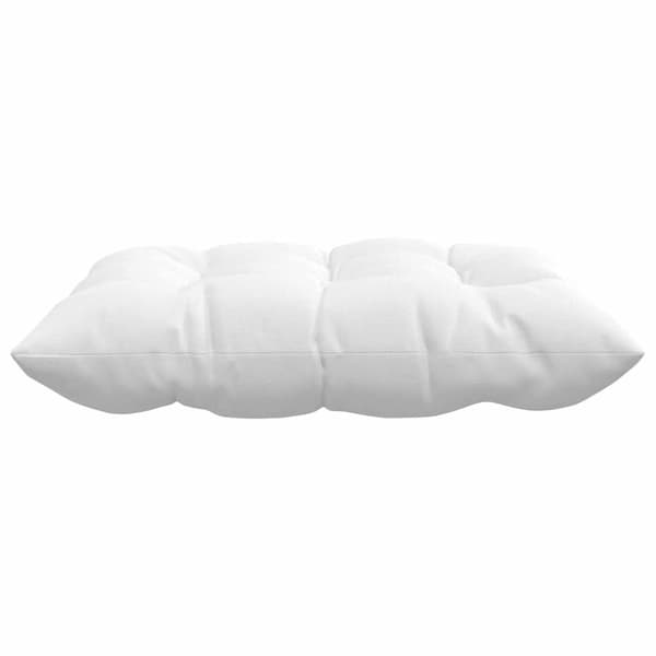 Sittkuddar 4 pcs Vit 40 x 40 x 6 cm tyg