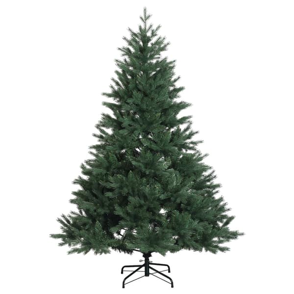 Plast Hingad Julgran 240 cm PVC och metall Grön