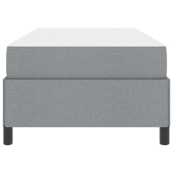 Bäddfjäder Ljusgrå 100 x 200 cm tyg