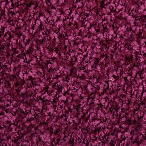 Trappmattor 15 st 65x21x4 cm violett rektangulär kant