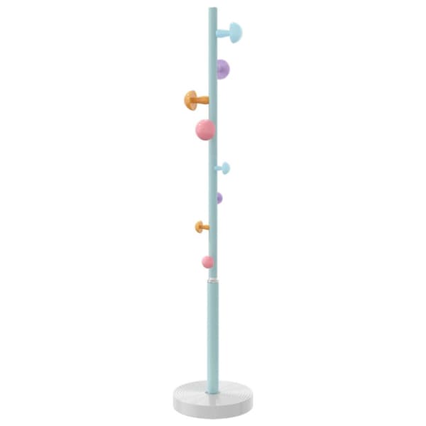 Klädhängare blå 172 cm pulverlackerat järn