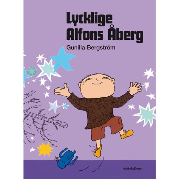 Lycklige Alfons Åberg (bok, kartonnage)