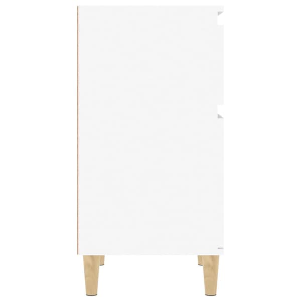 Sängbord vit 40x35x70 cm